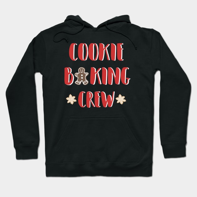 Cookie baking crew, Family Christmas holiday Hoodie by ArtfulTat